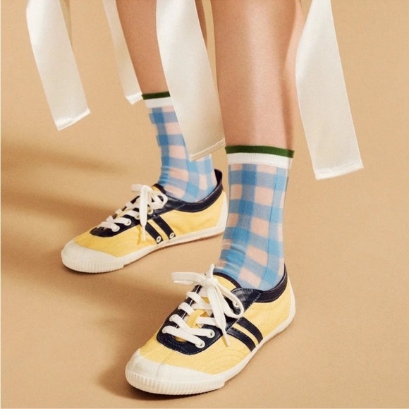 NWT Re / Done 90’s Low Top Marigold Sneakers Size 6 - Picture 2 of 13